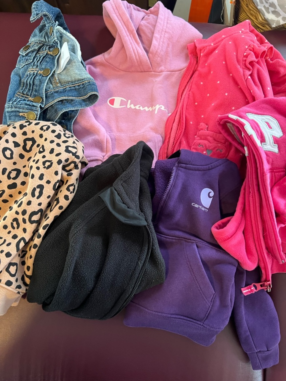 18 month sweatshirt & jacket bundle